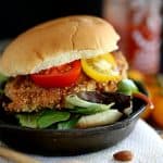 Honey Sriracha Nut Oven Fried Chicken | Melanie Makes