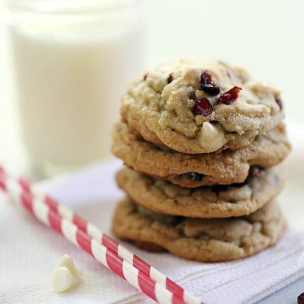 White Chocolate Cranberry Macadamia Nut Cookies