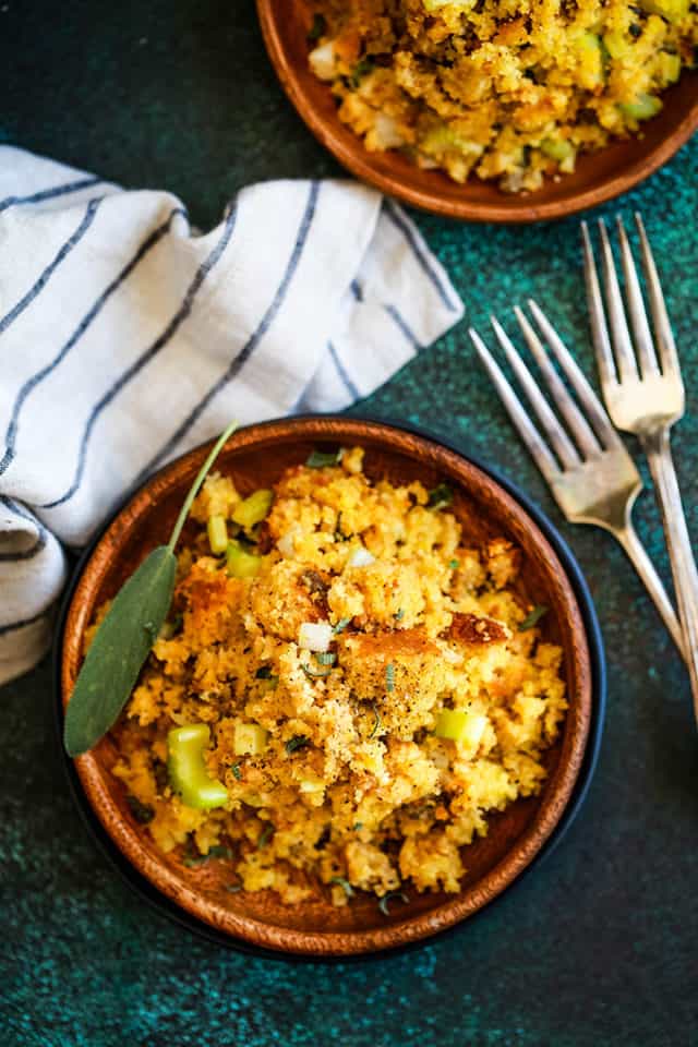 Slow Cooker Cornbread and Sausage Stuffing Melanie Makes