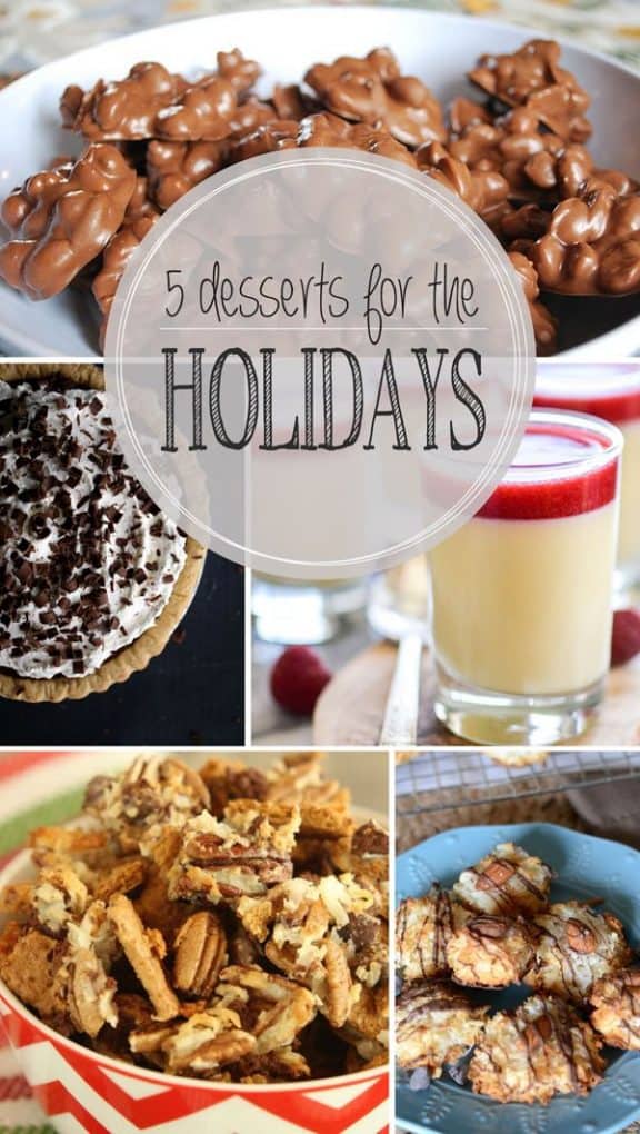5 Desserts for the Holidays | Melanie Makes