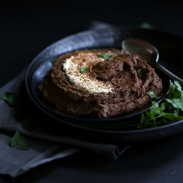 Sweet and Spicy Black Bean Hummus