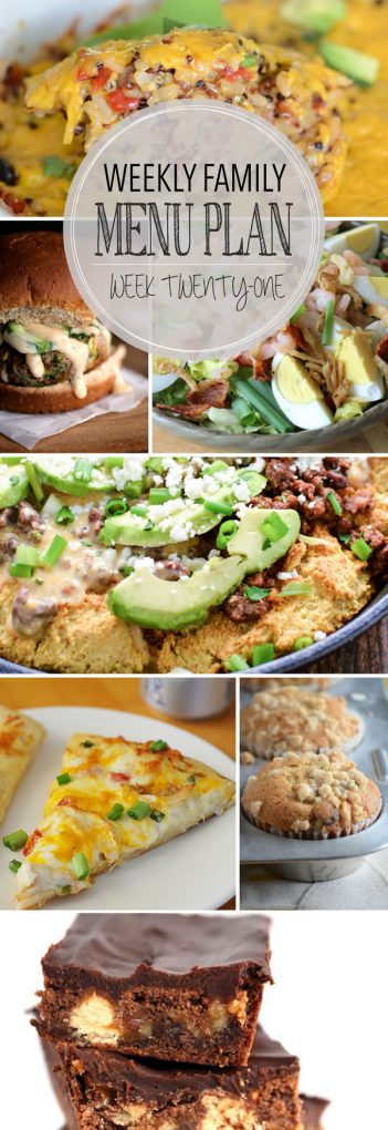 Weekly Family Meal Plan - Week 21 | Melanie Makes