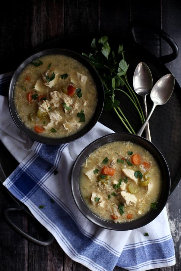 This comforting Slow Cooker Chicken and Wild Rice Soup couldn't be any easier. Staples from your pantry and fridge are combined in just 15 minutes and are slow cooked to perfection. Consider dinner, done! Perfect when served with a side of crusty bread.