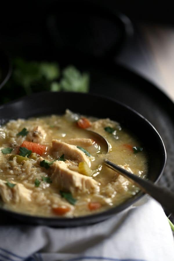 This comforting Slow Cooker Chicken and Wild Rice Soup couldn't be any easier. Staples from your pantry and fridge are combined in just 15 minutes and are slow cooked to perfection. Consider dinner, done! Perfect when served with a side of crusty bread.