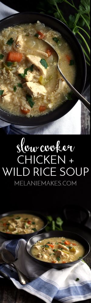 This comforting Slow Cooker Chicken and Wild Rice Soup couldn't be any easier. Staples from your pantry and fridge are combined in just 15 minutes and are slow cooked to perfection. Consider dinner, done! Perfect when served with a side of crusty bread.