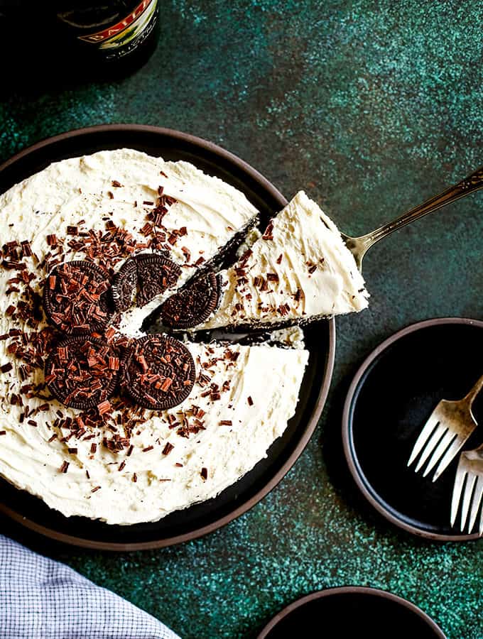 Irish Cream Oreo Icebox Cake