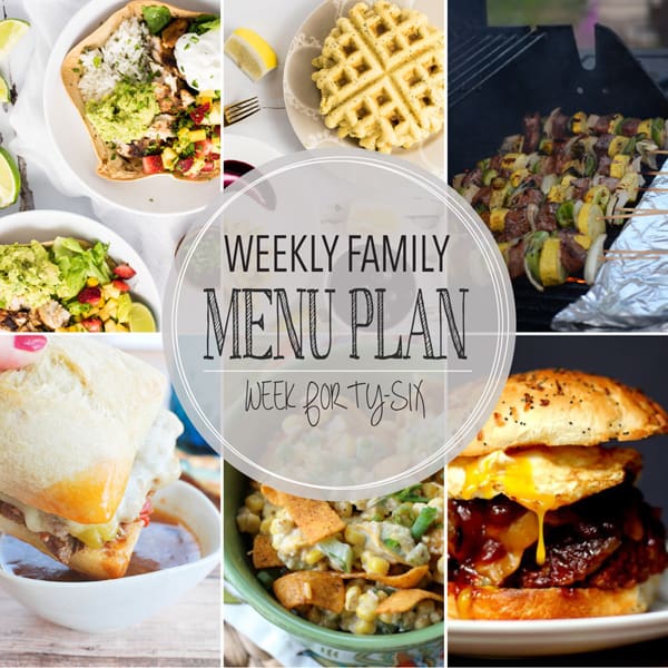 Weekly Family Menu Plan – Week 46