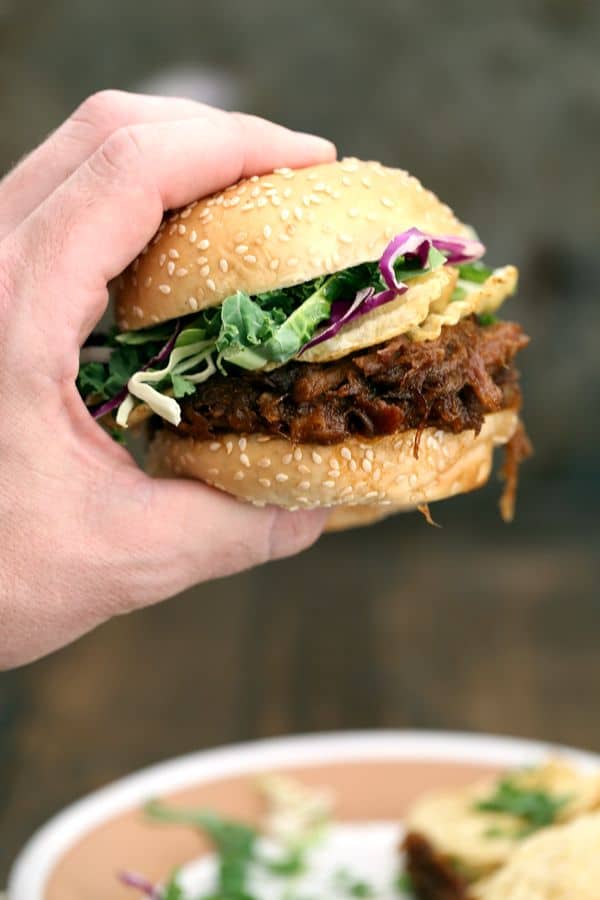 Slow Cooker Cherry Cola Pulled Pork Melanie Makes