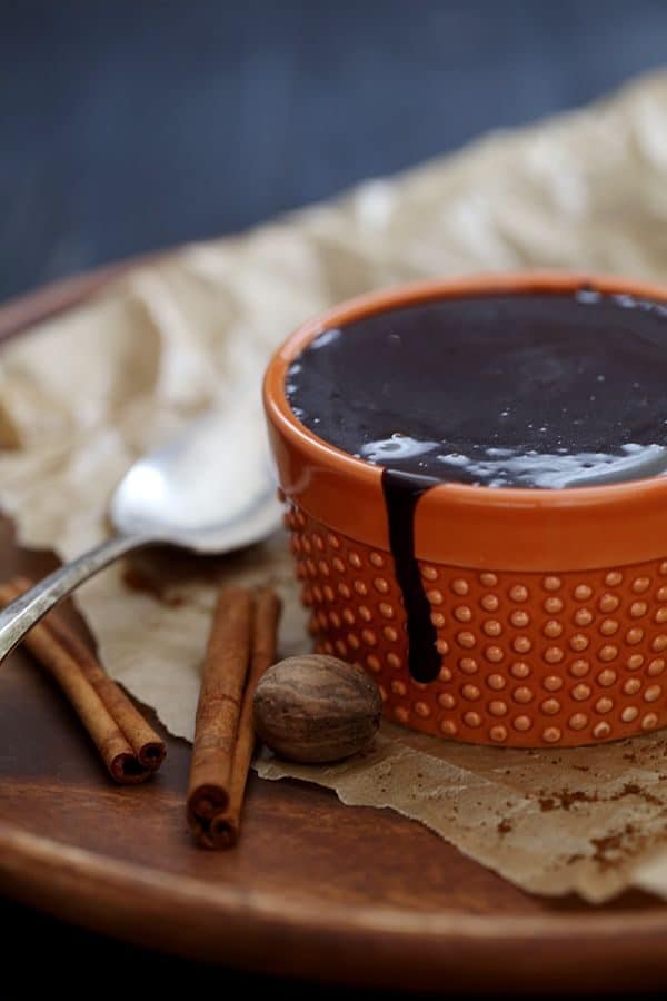 Pumpkin Spice Hot Fudge Sauce