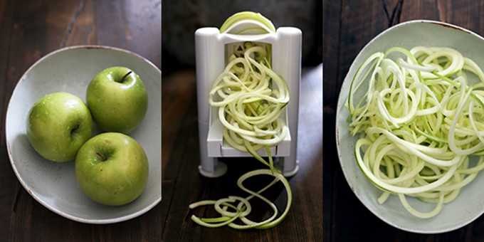 Spiralized Indian Waldorf Salad | Melanie Makes