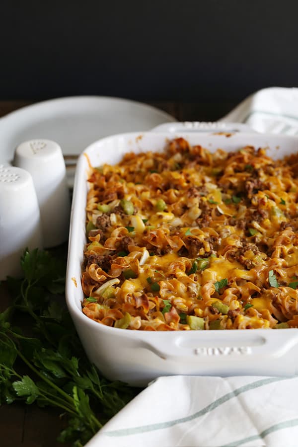 Hamburger Hotdish Melanie Makes