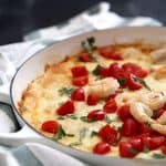 Shrimp Scampi Queso Fundido | Melanie Makes