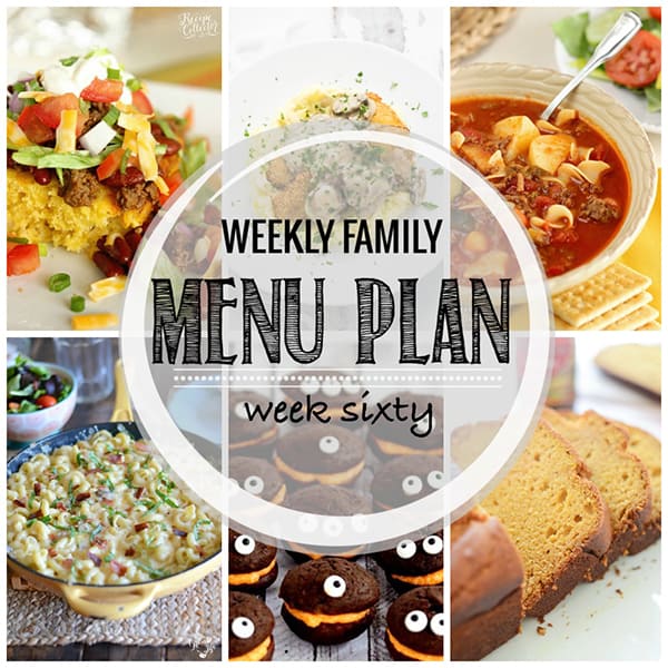 Weekly Family Meal Plan – Week 60