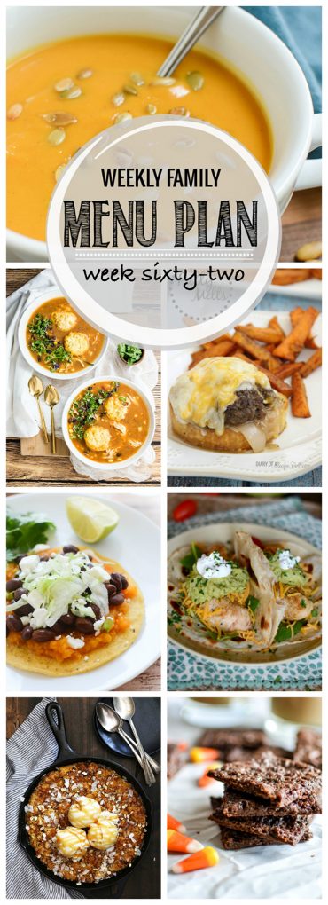 Weekly Family Meal Plan Week 62 | Melanie Makes