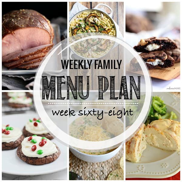 Weekly Family Meal Plan – Week 68