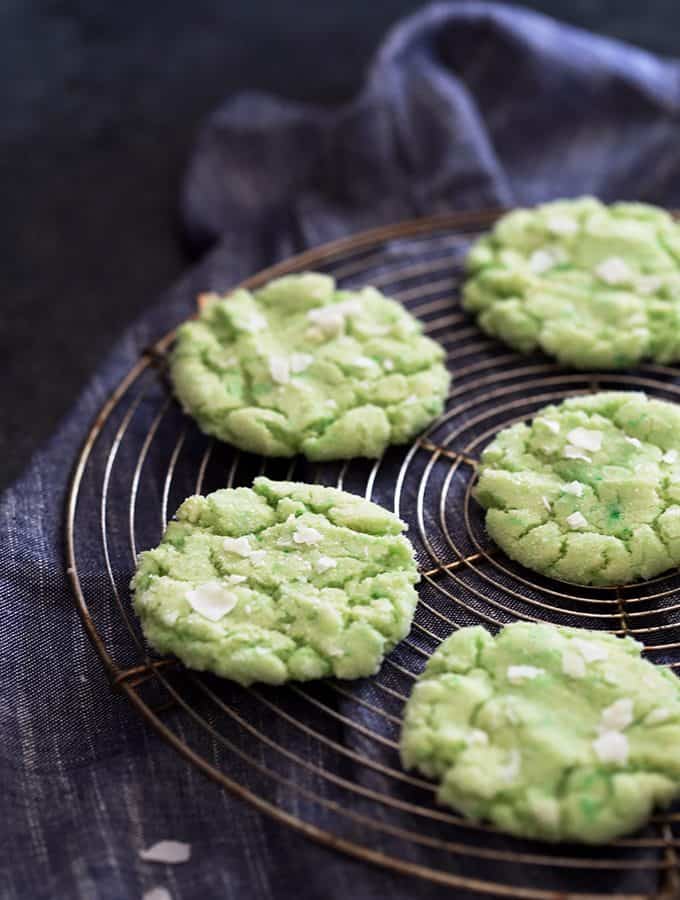 Coconut Lime Sugar Cookies