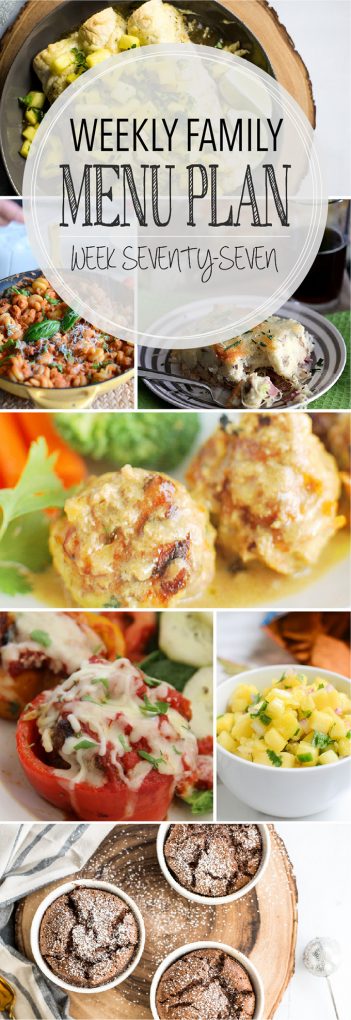 Weekly Family Meal Plan 77 | Melanie Makes