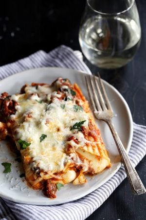 String Cheese Manicotti - Melanie Makes
