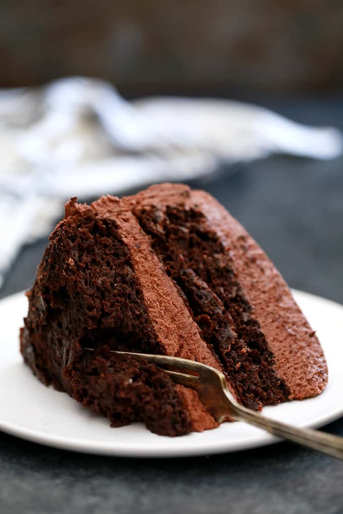 Mocha Pudding Cake for Two - Girl Gone Gourmet