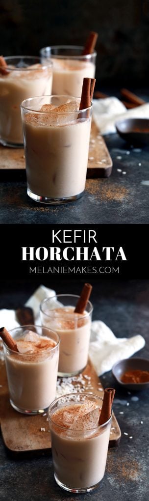 My Kefir Horchata is a refreshing spin on the traditional Mexican drink made with rice, vanilla, and cinnamon. A great balance for spicy foods, enjoy it served over ice.