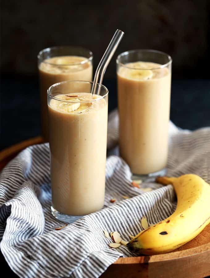 Almond Butter Banana Smoothie