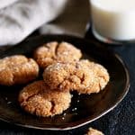 Soft and Chewy Pumpkin Ginger Cookies | Melanie Makes