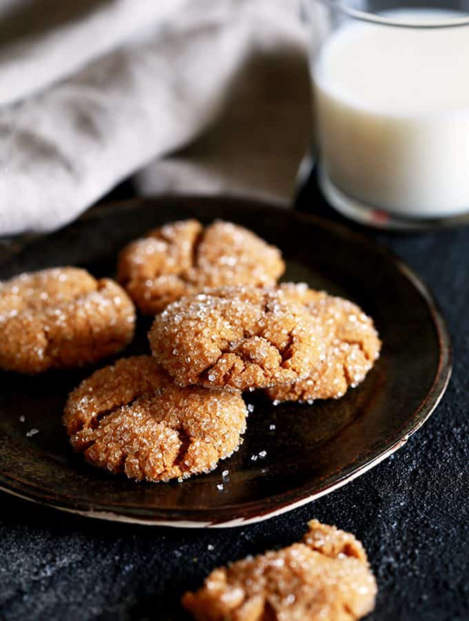 Soft and Chewy Pumpkin Ginger Cookies