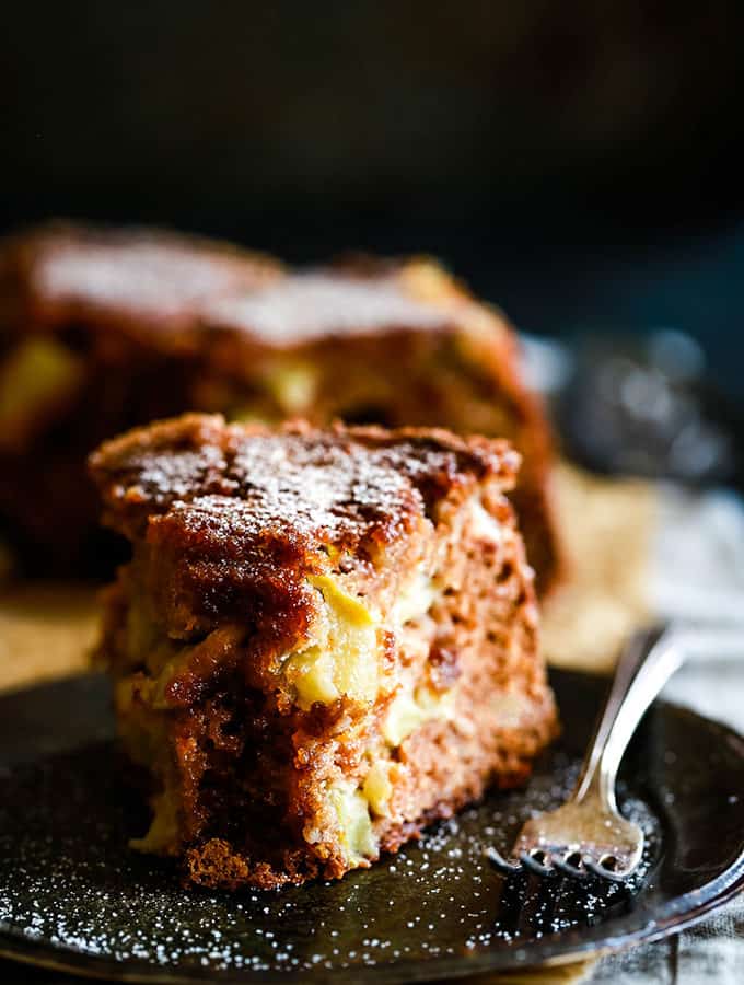 Cinnamon Sugar Apple Cake