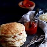 Pepperoni Pizza Pancakes | Melanie Makes