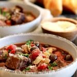 Slow Cooker Mediterranean Beef Stew | Melanie Makes