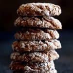 Caramel Pumpkin Spice Crinkle Cookies | Melanie Makes