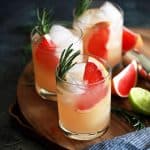 Rosemary Greyhound Cocktail | Melanie Makes