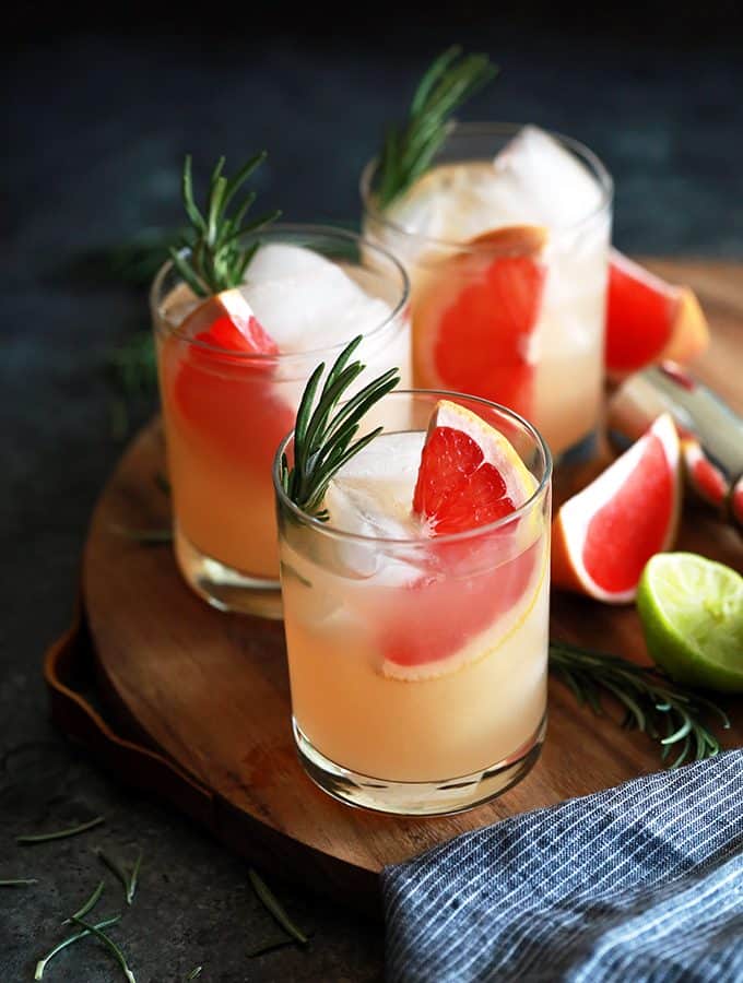 Rosemary Greyhound Cocktail