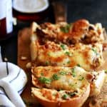 Beef Stroganoff French Bread Toasts | Melanie Makes