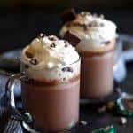 Slow Cooker Andes Mint Hot Chocolate | Melanie Makes