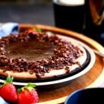 No Bake Guinness Chocolate Cheesecake | Melanie Makes