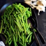 Garlic Butter Green Beans | Melanie Makes