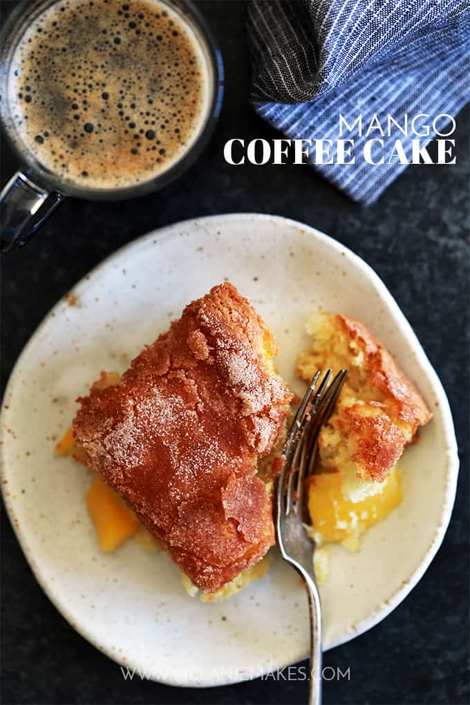 Mango Coffee Cake Melanie Makes