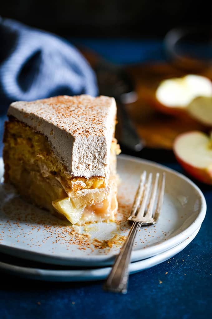 Apple Piecaken (Apple Pie Baked in a Cake) - Melanie Makes