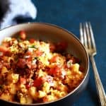 Green Chile and Chorizo Mac and Cheese | Melanie Makes