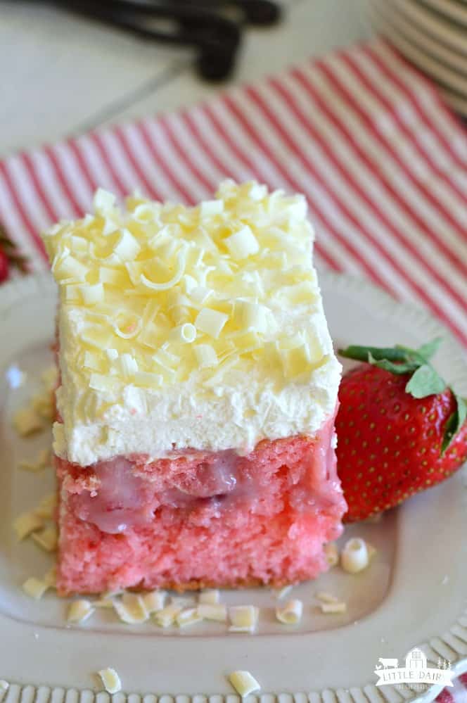 Strawberry Poke Cake