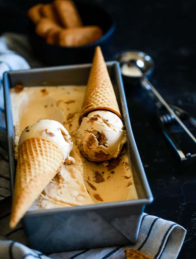 Biscoff Cookie Butter Ice Cream