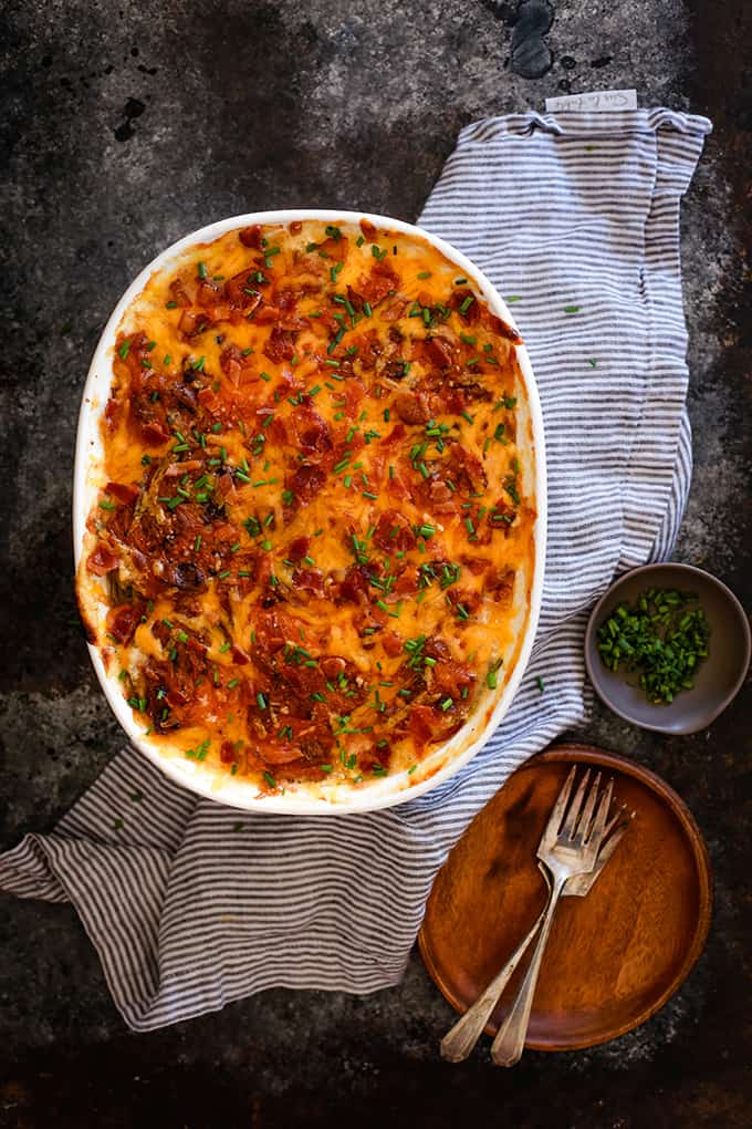 Lightened Scalloped Potatoes - Erin Lives Whole