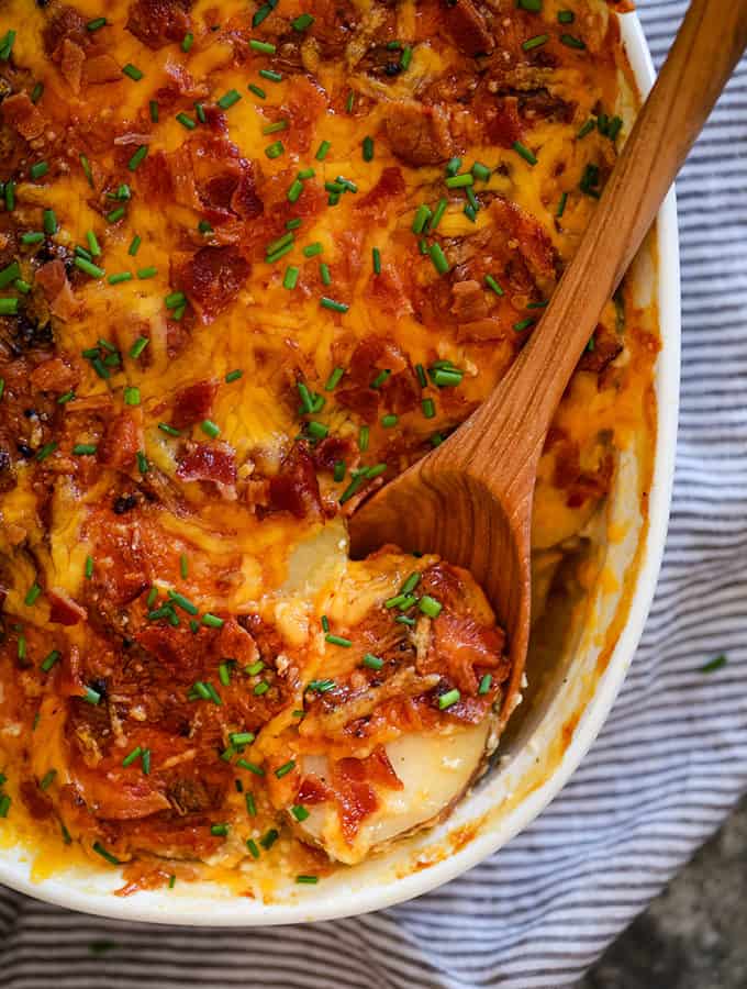 Loaded Scalloped Potatoes