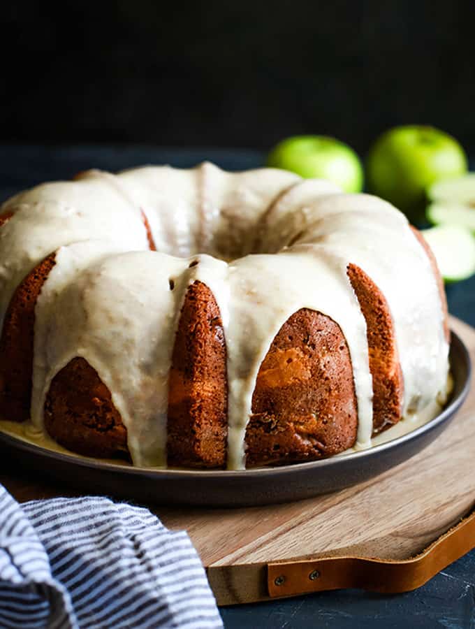 Apple Cream Cheese Bundt Cake