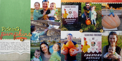 Picking pumpkins 1 Picking pumpkins 1