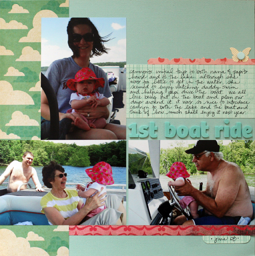 1st boat ride 1st boat ride