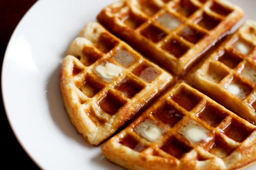 Yogurt waffles Yogurt waffles